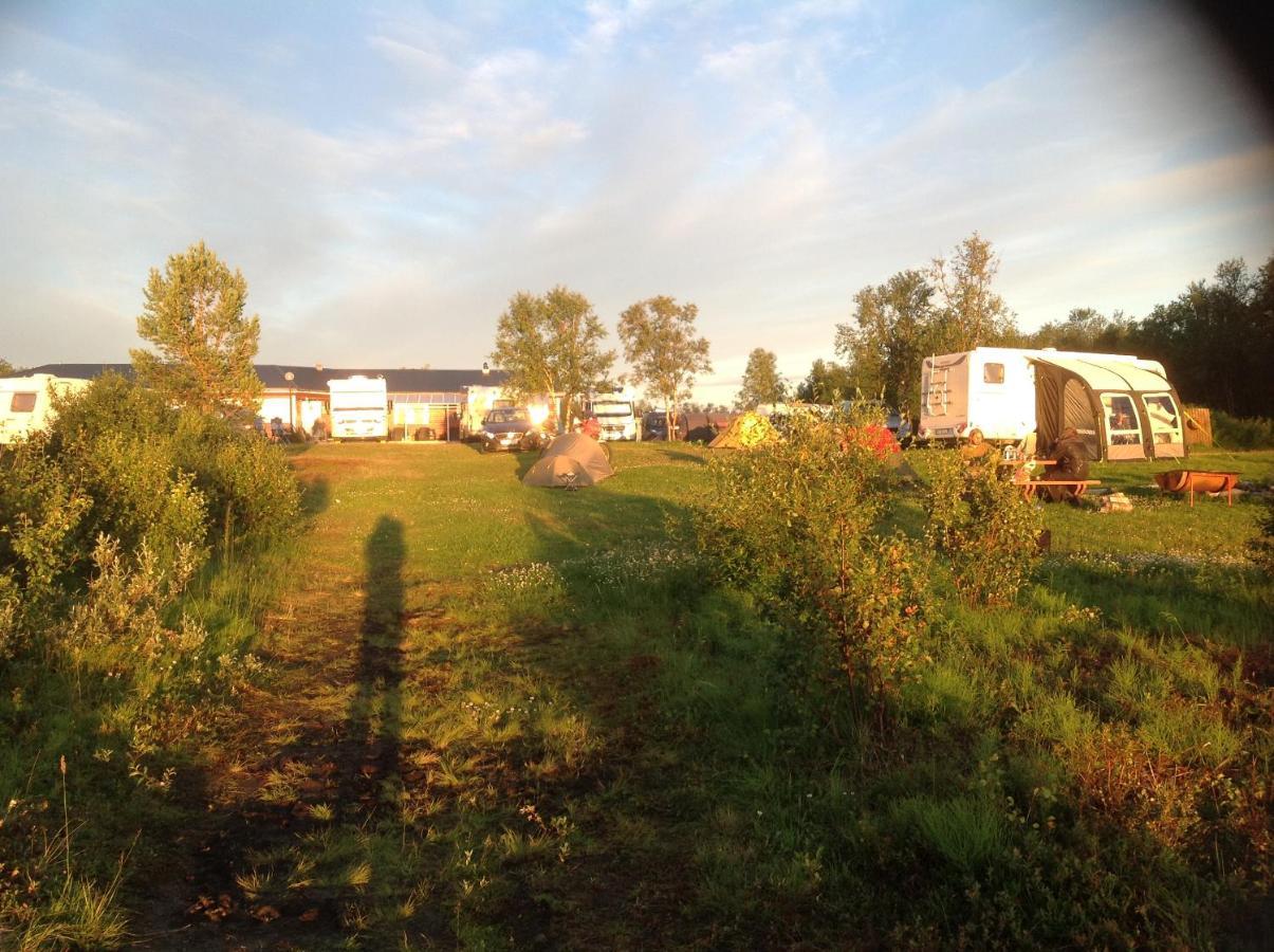 Fjordutsikten Motell & Camping As Лаксэльв Экстерьер фото